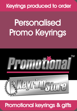 PROMOTIONAL KEYRING STORE - Personalised Promotional Keyrings