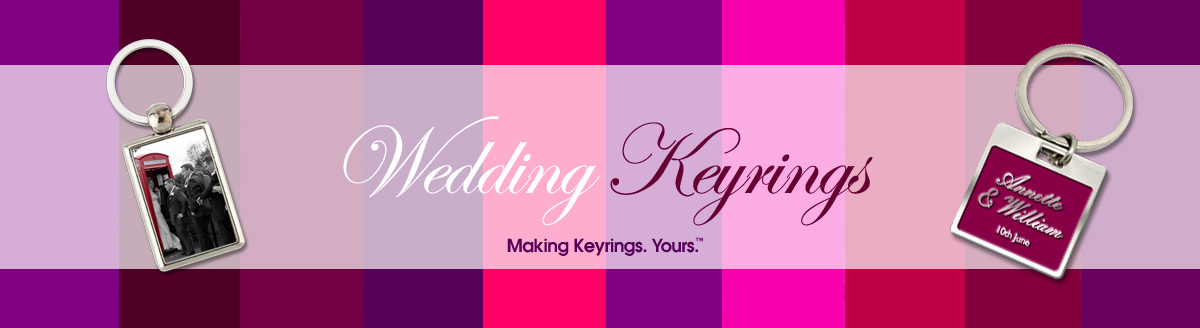 Wedding Keyrings