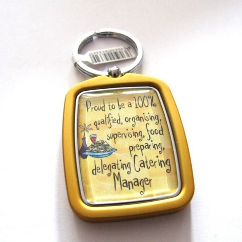 Catering Manager Keyring