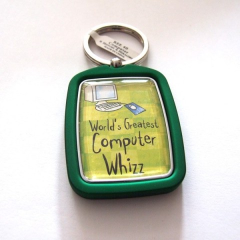 Computer Whizz Keyring