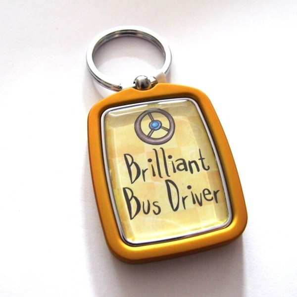 Bus Driver Keyring