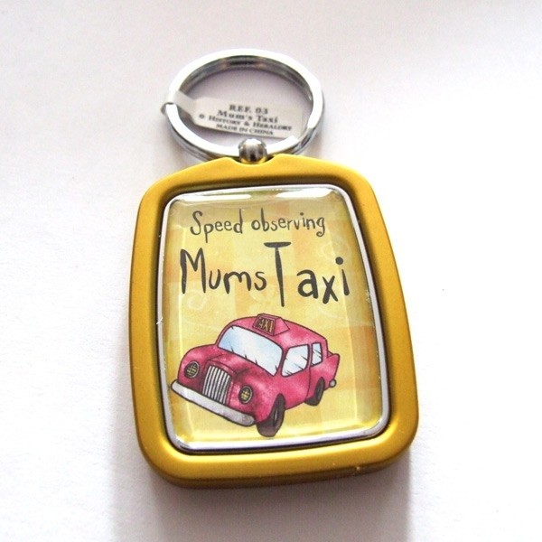 Mums Taxi Keyring