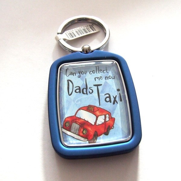 Dads Taxi Keyring