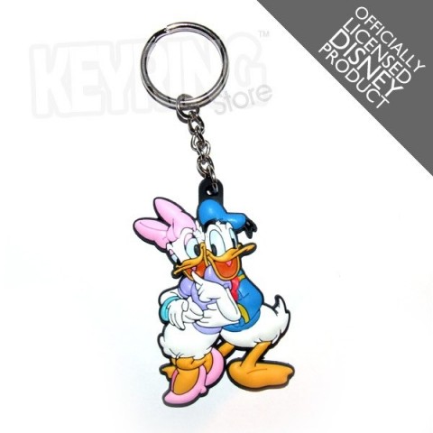 Donald & Daisy Duck Keyring