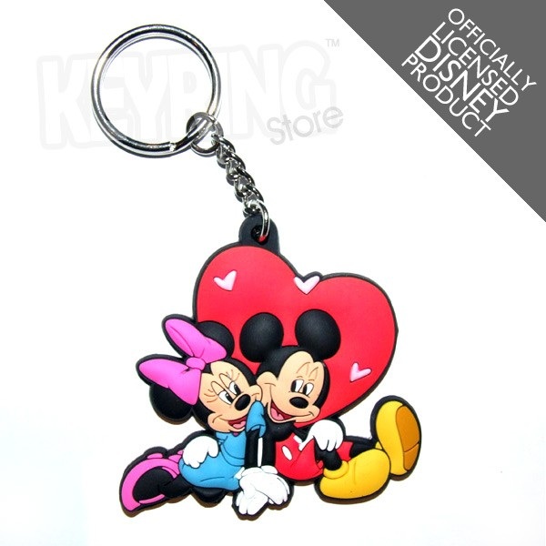 Mickey Minnie Mouse Inspired Keychain – Glam by Brittany Ann