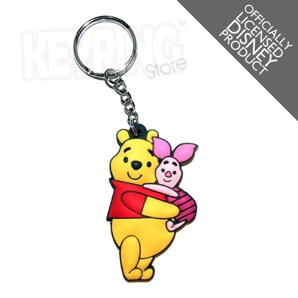 Disney Winnie The Pooh & Piglet Keyring