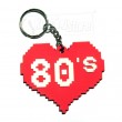 Love the 80s Eighties Keyring