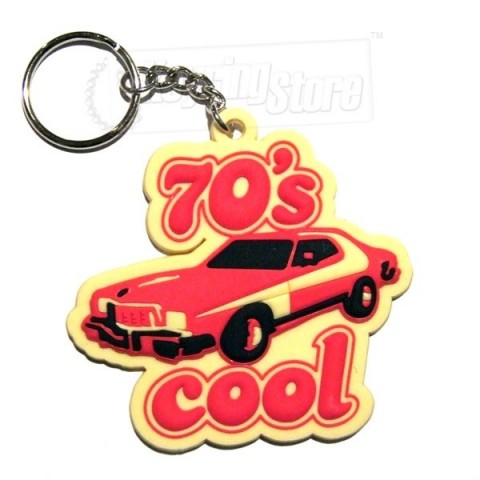 70s Cool Seventies Keyring