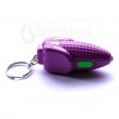 Sweetcorn torch keyring