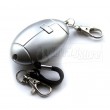 Personal Alarm Keyring - Silver - with torch