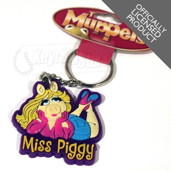 Miss Piggy Muppets Keyring