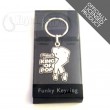 Michael Jackson King of Pop Keyring - Officially Licensed