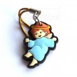 Christmas Angel Dancing Charm Keyring