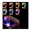 Light Bulb LED lightshow keyring