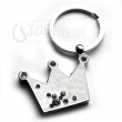 Crown Diamanté Keyring