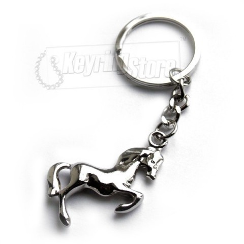 Galloping Horse Keyring