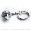 MINI Mirror Glitter Disco ball keyrings - pack 10