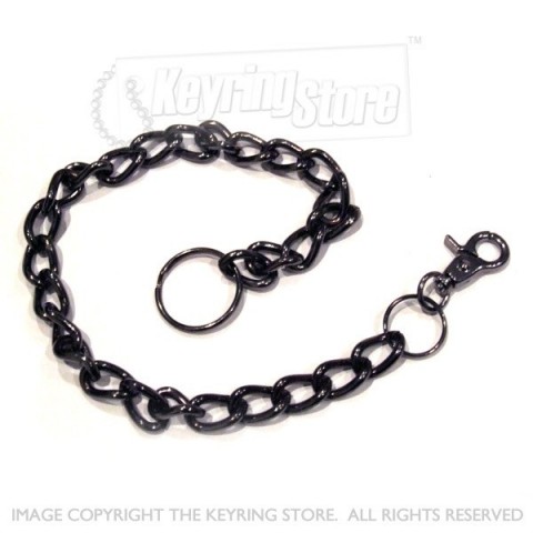 Heavy Duty Belt Clip Keyring with long chain