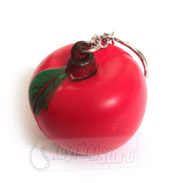 Red Apple Keyring - Great Quality!