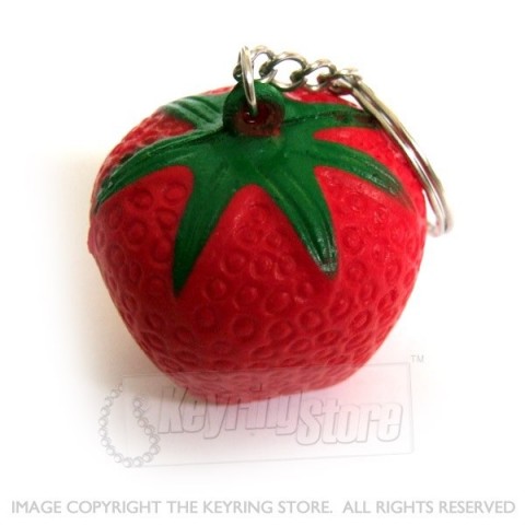 Strawberry Keyring - Great Quality!