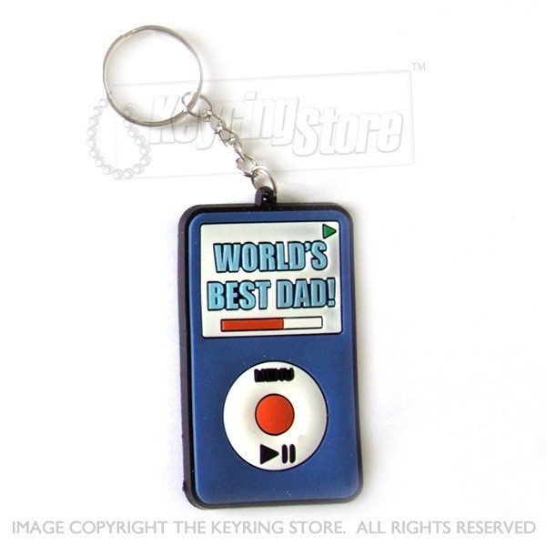 World's Best Dad keyring