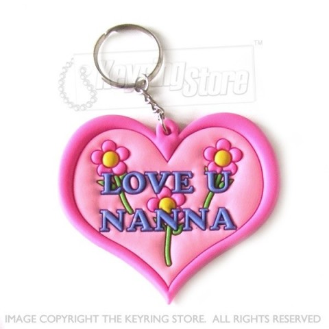 Love u nanna keyring