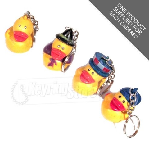 Yellow Duck Character Keyring