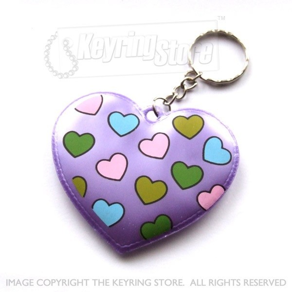 Heart Squashy Keyring