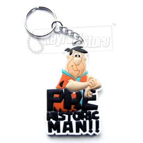 Fred Flintstone Pre-historic Man Keyring