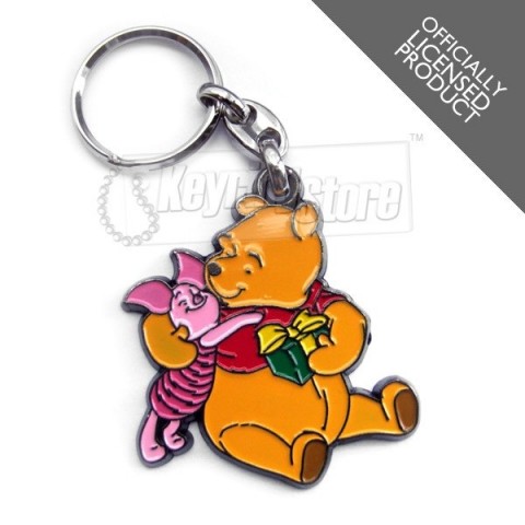 Winnie The Pooh & Piglet METAL Keyring