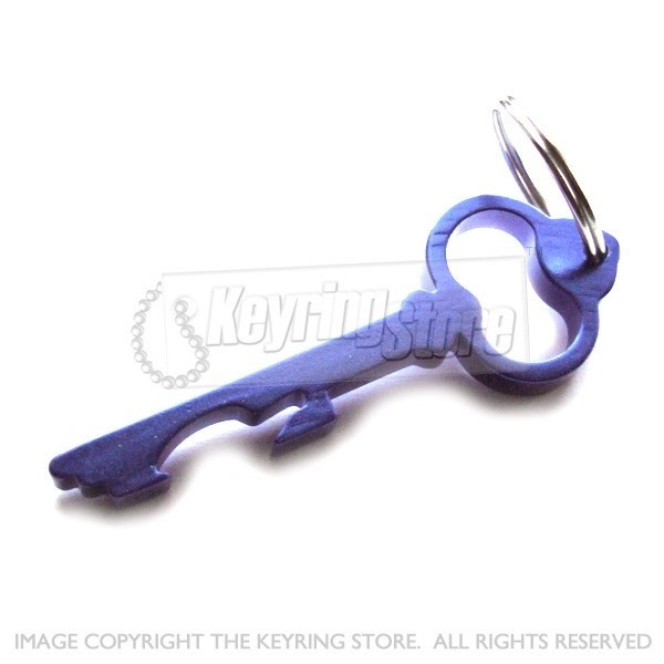 Key Shape Bottle Opener Keyring