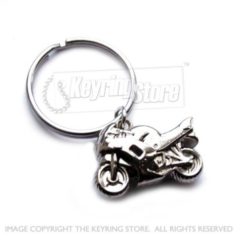 Motorbike Keyring (metal)