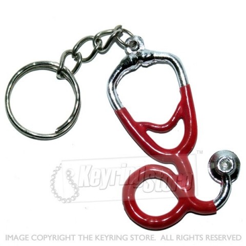 Stethoscope Keyring