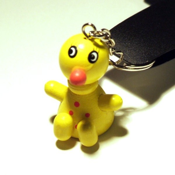 Wooden Duck Keyring