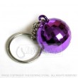 Purple Premium Disco ball keyring
