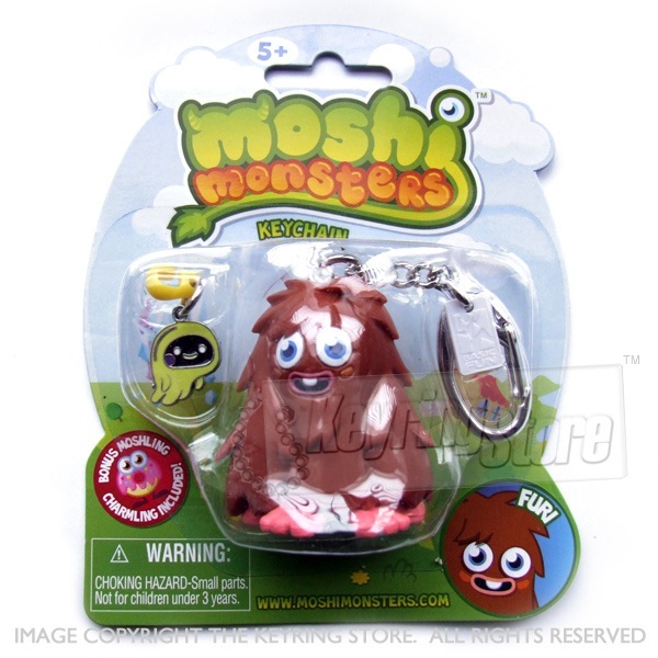Furi - Moshi Monsters Keyring - Keychain - The Keyring Store