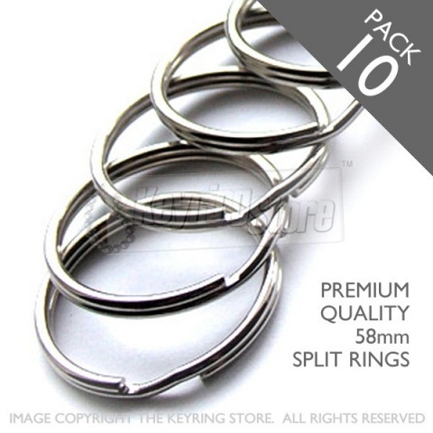 58mm Split Rings PACK 10