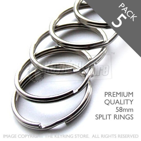 58mm Split Rings PACK 5