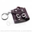 Real Leather Office Bag Keyring