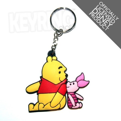 Disney Winnie The Pooh & Piglet Keyring