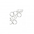 10mm Loop Rings - PACK 100