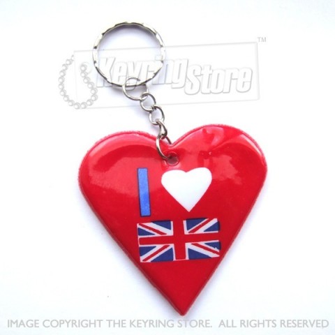 thumbnail image 2 of Jual Uk Flag Metal Keychain Souvenir Keychain British London - Kota... 2 of 14
