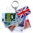United Kingdom Pound Money Keyring