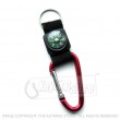 Carabiner Compass Keyring - various colours