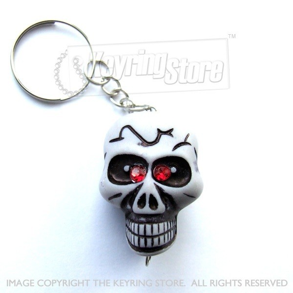 Skull Keyring