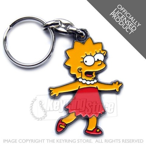The Simpsons Keyring - Lisa