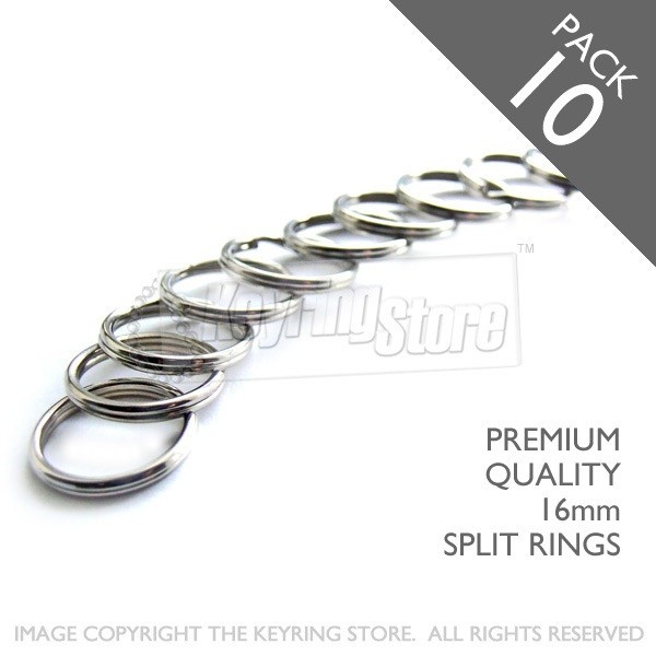 16mm Split Rings PACK 10