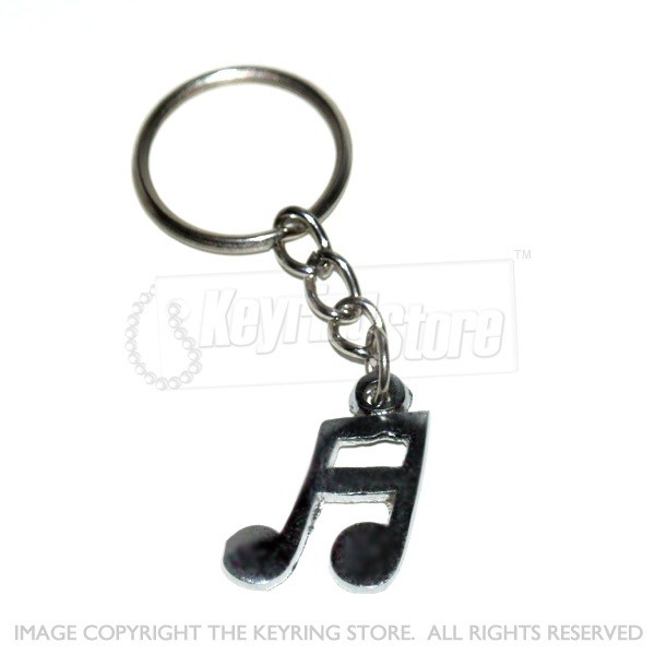 Musical Note Keyring