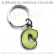 Letter C Keyring