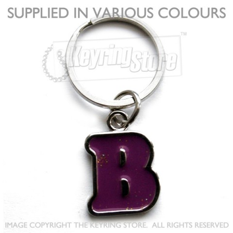 Letter B Keyring